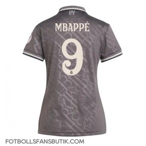 Real Madrid Kylian Mbappe #9 Replika Tredje Tröja Damer 2024-25 Kortärmad